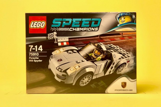LEGO Speed Champions 75910 Porsche 918 Spyder, Bontatlan, j