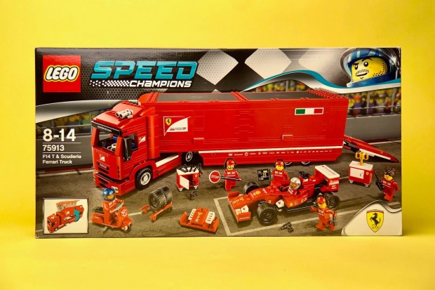 LEGO Speed Champions 75913 F14 T s Scuderia Ferrari k., Uj, Bontatlan