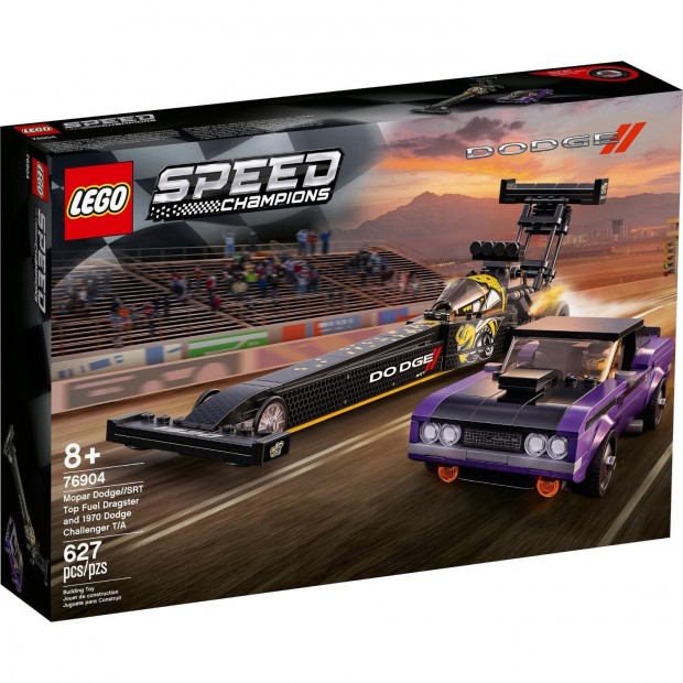 LEGO Speed Champions 76904 Mopar Dodge//SRT Top Fuel Dragster s 1970