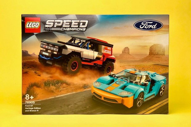 LEGO Speed Champions 76905 Ford GT s Bronco R, Bontatlan, j