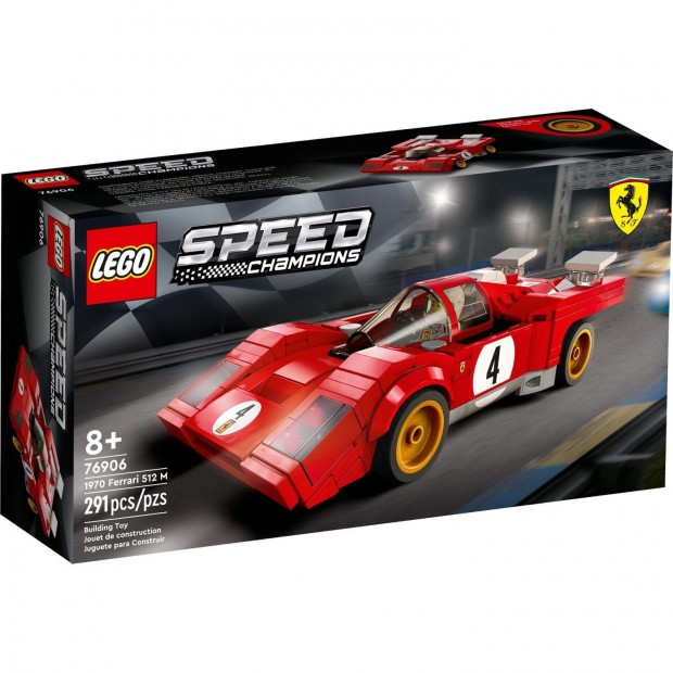 LEGO Speed Champions 76906 1970-es Ferrari 512 M