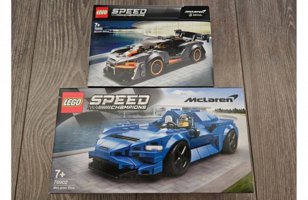 LEGO Speed Champions Mclaren Senna 75892 Elva 76902 bontatlan elad!