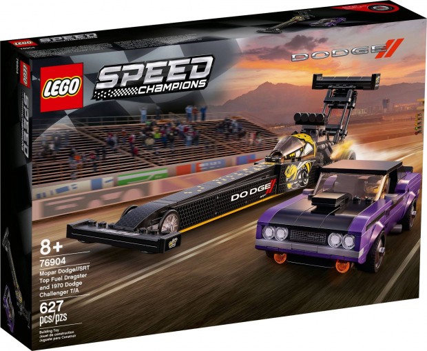 LEGO Speed Champions - Mopar Dodge/SRT Dragster,1970 Charger (76904)