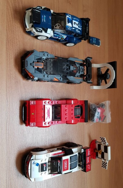 LEGO Speed Mclaren, Audi, Ford, Ferrari autk, aut csomag 