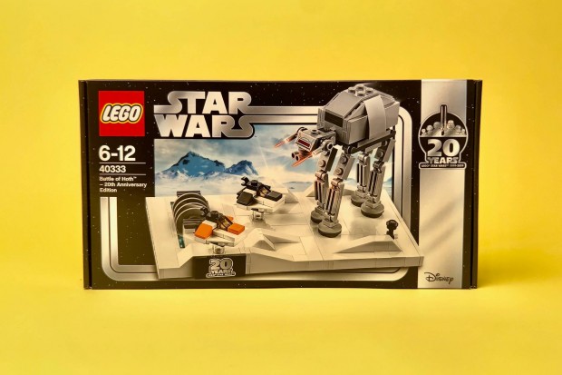 LEGO Star Wars 40333 Battle of Hoth 20th Anniv. E, Uj, Bontatlan