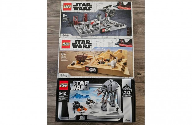LEGO Star Wars 40407 40451 40333 bontatlan együtt eladó!