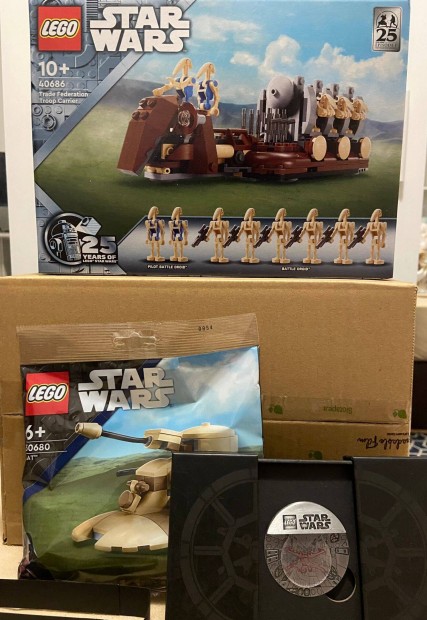 LEGO Star Wars 40686 Droid szllt, 30680 AAT, + Yavin rme