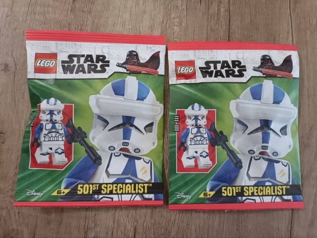 LEGO Star Wars 501st Clone Trooper Specialist polybag figura 2db