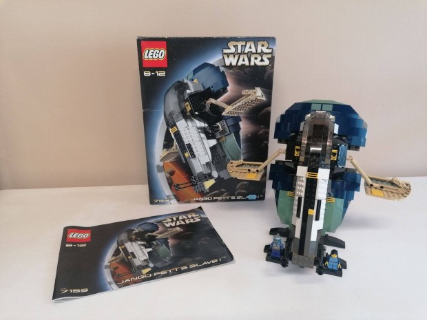 LEGO Star Wars 7153 - Jango Fett's Slave One kszlet (2002) + talapzat