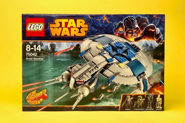 LEGO Star Wars 75042 Droid Gunship, Uj, Bontatlan, Hibatlan