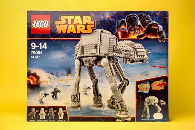 LEGO Star Wars 75054 AT-AT, Uj, Bontatlan