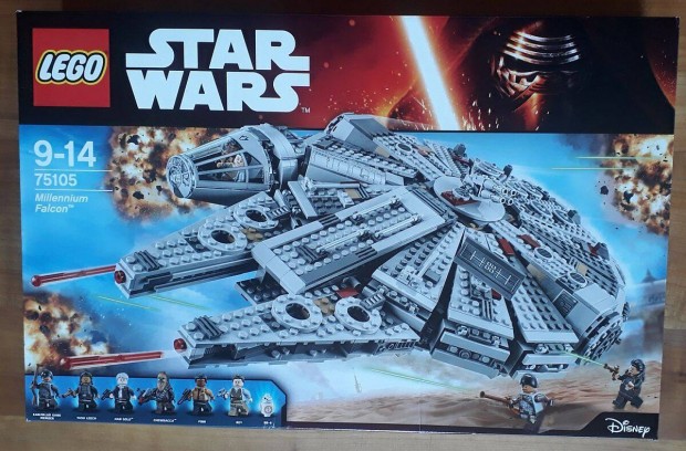 LEGO Star Wars 75105 Millennium Falcon Bontatlan készlet