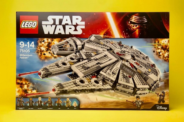 LEGO Star Wars 75105 Millennium Falcon, j, Bontatlan, Hibtlan