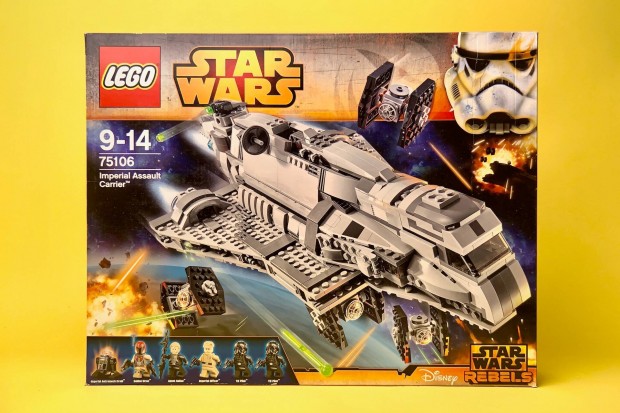 LEGO Star Wars 75106 Birodalmi Rohamszllt, Uj, Bontatlan