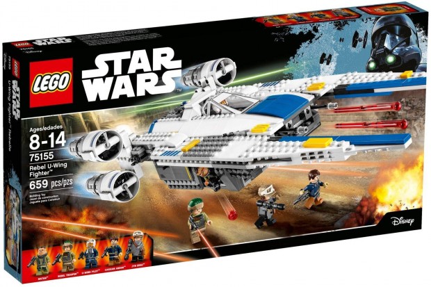 LEGO Star Wars 75155 Rebel U-wing Fighter bontatlan, j