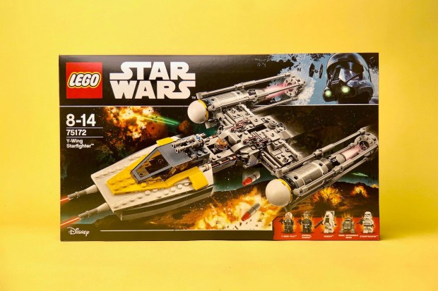 LEGO Star Wars 75172 Y-wing Starfighter, Új, Bontatlan