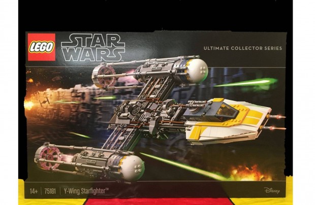 LEGO Star Wars 75181 Y-Wing Starfighter UCS Bontatlan készlet