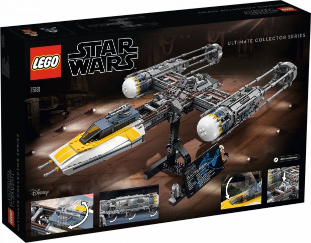 LEGO Star Wars 75181 Y-wing Starfighter bontatlan, j
