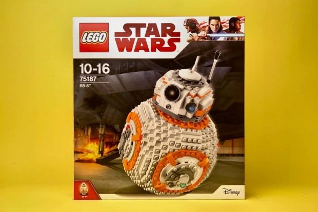 LEGO Star Wars 75187 BB-8, Uj, Bontatlan