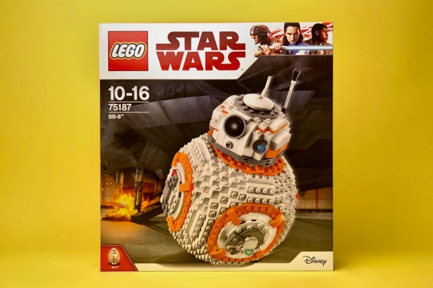 LEGO Star Wars 75187 BB-8, Uj, Bontatlan, Hibtlan