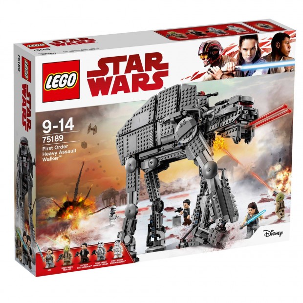 LEGO Star Wars 75189 First Order Heavy Assault Walker bontatlan, j