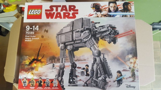 LEGO Star Wars 75189 elsőrendű Birodalmi lépegető The Last Jedi Bonta