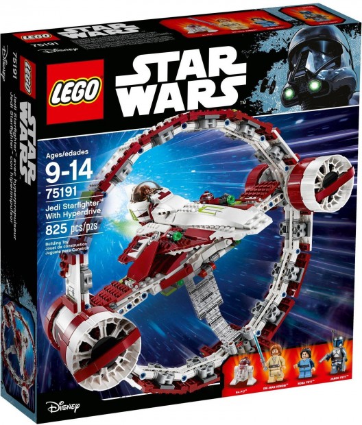 LEGO Star Wars 75191 Jedi Starfighter with Hyperdrive j, bontatlan