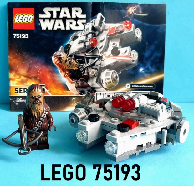 LEGO Star Wars 75193 Millennium Falcon Microfighter (2018), útmutató