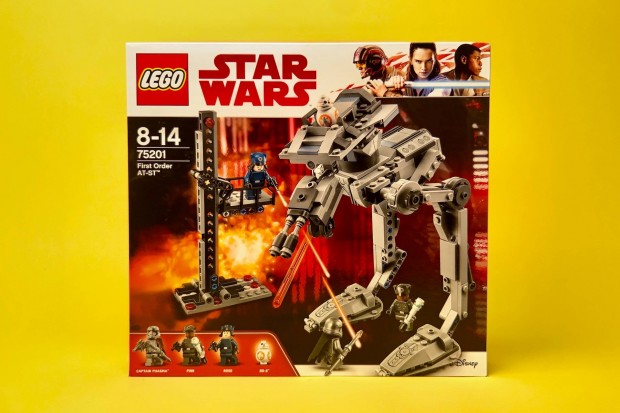 LEGO Star Wars 75201 First Order AT-ST, Uj, Bontatlan
