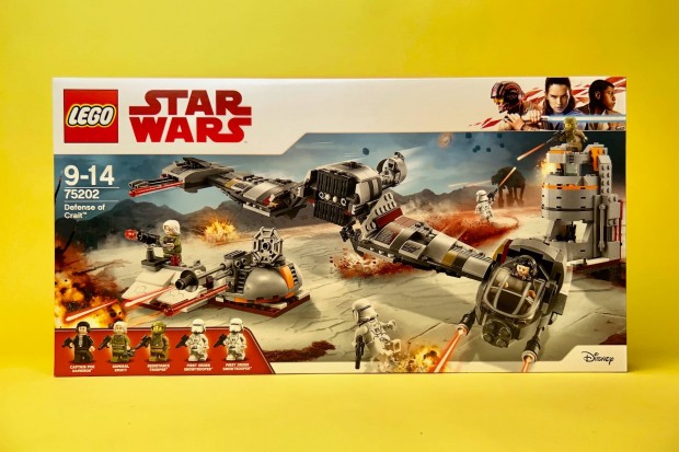 LEGO Star Wars 75202 Crait vdelme, j, Bontatlan