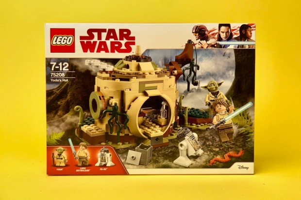 LEGO Star Wars 75208 Yoda's Hut, Új, Bontatlan