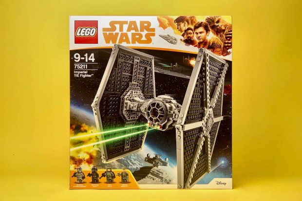 LEGO Star Wars 75211 Birodalmi TIE Vadsz, Uj, Bontatlan