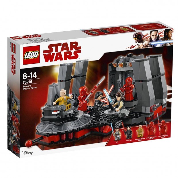 LEGO Star Wars 75216 Snoke trnterme Bontatlan