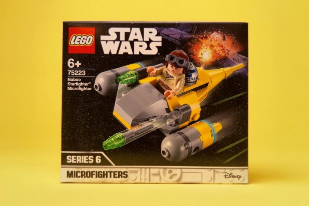 LEGO Star Wars 75223 Naboo Starfighter Mf, j, Bontatlan