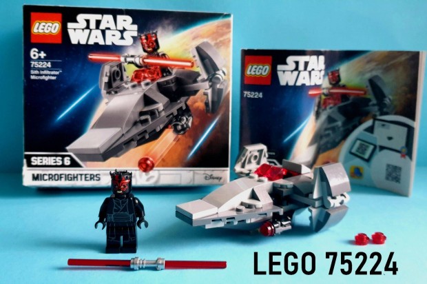 LEGO Star Wars 75224 Sith Infiltrator Microfighter 2019 doboz tmutat