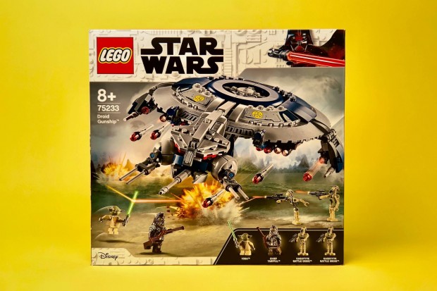 LEGO Star Wars 75233 Droid Gunship, j, Bontatlan, Hibtlan