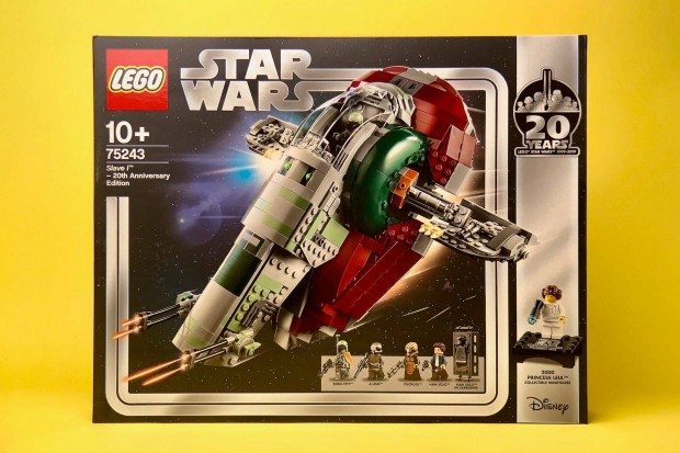 LEGO Star Wars 75243 Slave I 20th Anniversary Edition, Új, Bontatlan
