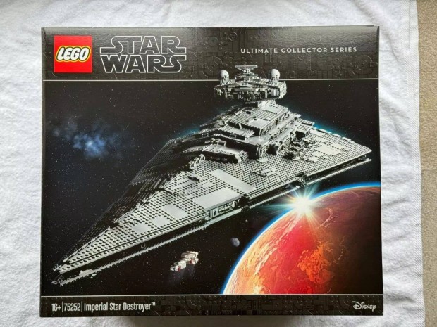 LEGO Star Wars 75252 Super Star Destroyer Birodalmi Csillagromboló Új