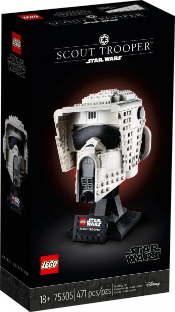 LEGO Star Wars 75305 Scout Trooper Helmet j, bontatlan