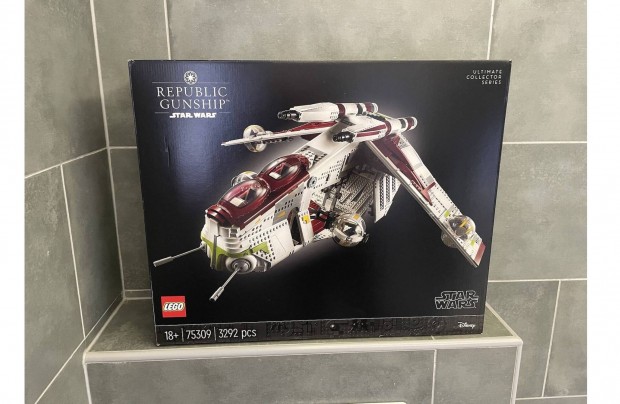 LEGO Star Wars 75309 Kztrsasgi hadihaj Lego 75309 Republic Gunship