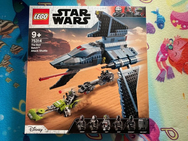 LEGO Star Wars 75314 - The Bad Batch tmad shuttle (j, bontatlan)