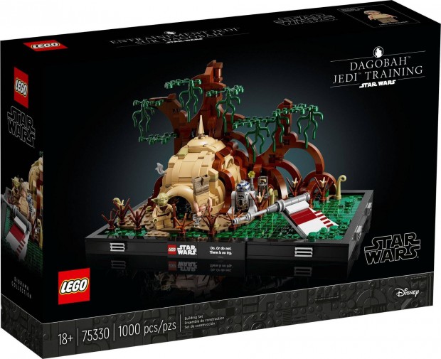 LEGO Star Wars 75330 Dagobah Jedi Training Diorama j, bontatlan