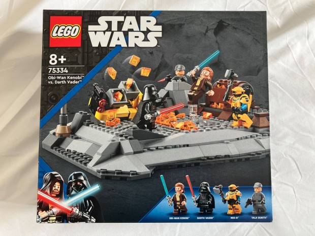 LEGO Star Wars 75334 - Obi-Wan Kenobi vs. Darth Vader (j, bontatlan)