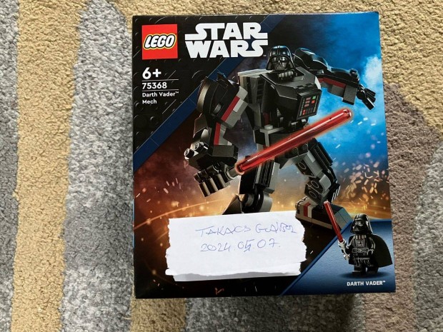 LEGO Star Wars 75368 - Darth Vader robot - figura nlkl