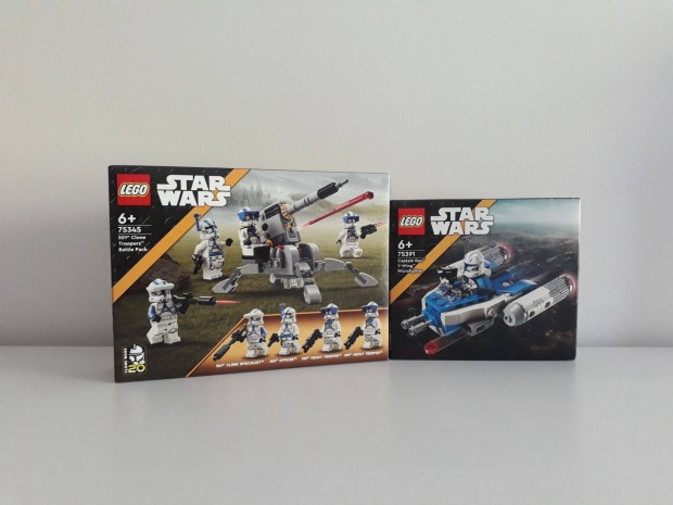 LEGO Star Wars 75391 Captain Rex + 75345 501. lgi Bontatlan j