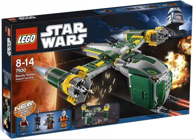 LEGO Star Wars 7930 Bounty Hunter Assault Gunship-Kifutott kszlet