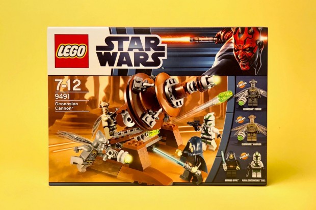 LEGO Star Wars 9491 Geonosian Cannon, Uj, Bontatlan