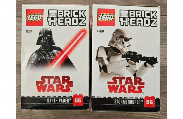 LEGO Star Wars Brickheadz Darthvader Stormtrooper 41619 41620 j elad
