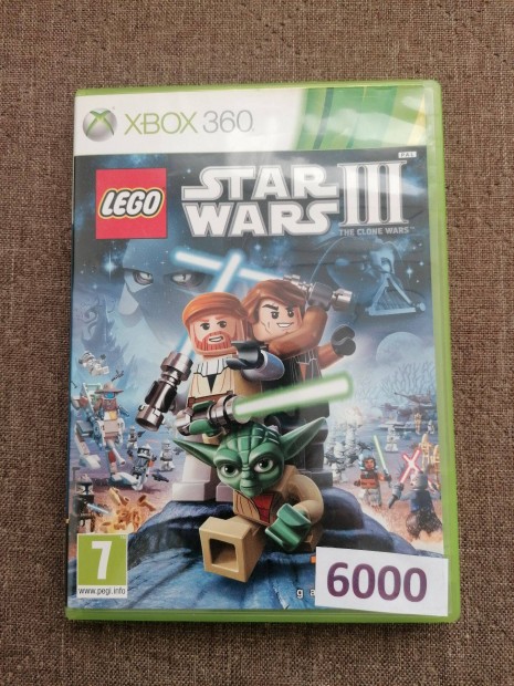 LEGO Star Wars III 3 - The Clone wars Xbox 360 jtk elad!