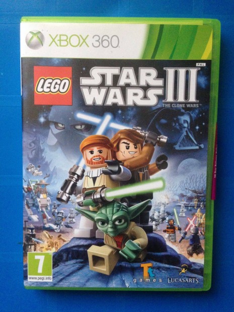 LEGO Star Wars III Clone Wars "xbox360-one-series jtk elad-csere